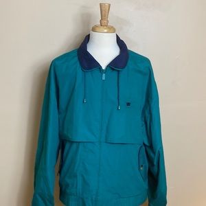 Vintage 90s Gear for Sports Zip-Up Men’s Jacket. Teal. Size XL